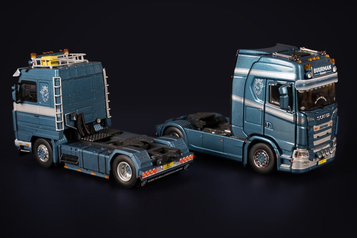 Kit di modellismo & Modellini statici: IMC Scania Buurman (Set mit 2 Modellen) – Nuovo (secondo la descrizione) da Dagmersellen venduto da FBM-Bacheli 2