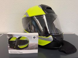 BMW Helm System 7 Carbon Neongelb Grösse 58/59 L Top Zustand
