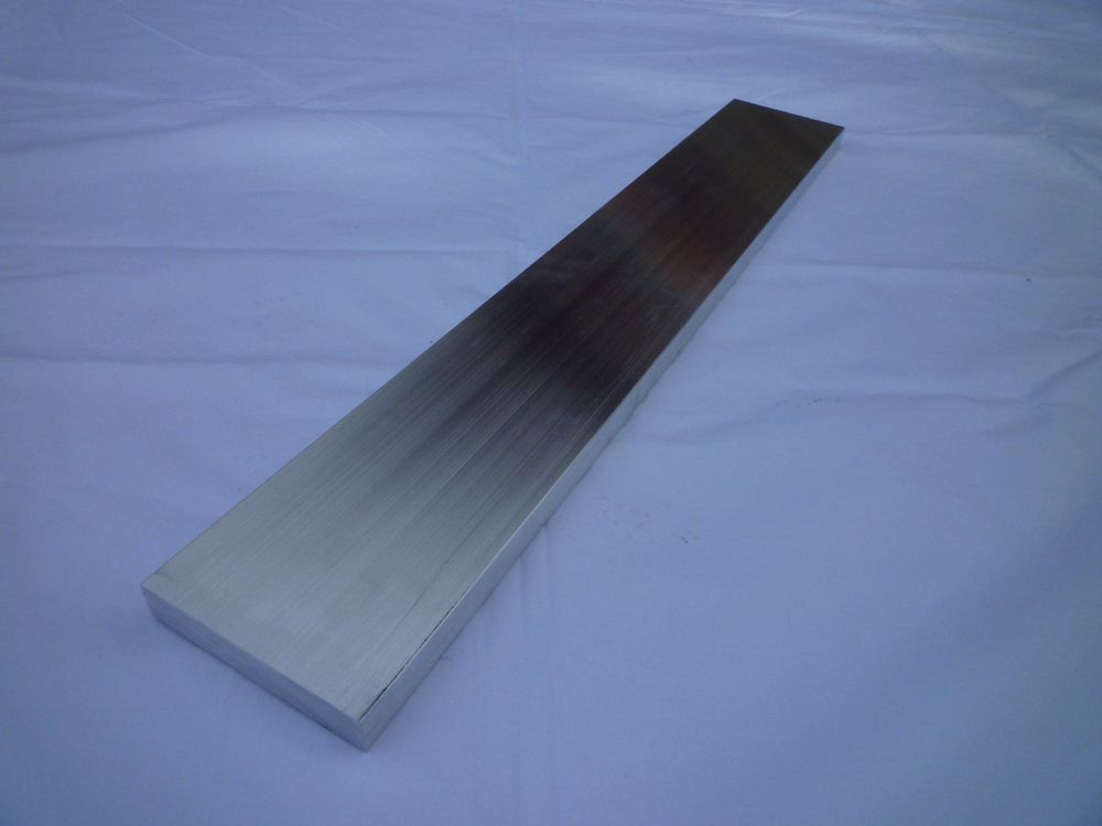 6 Stück Aluminium Flachprofile 4x40mm - 305mm Länge 6061 Aluleisten Für DIY Projekte