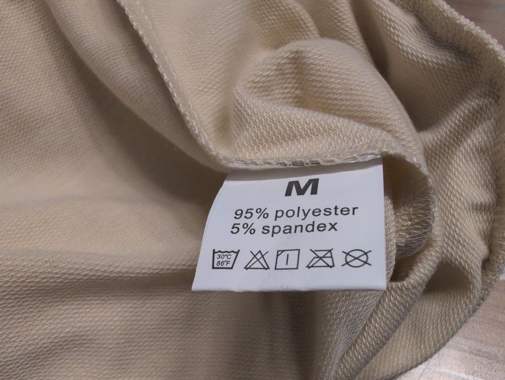 Pull beige "Paris" taille M, idéal pour la mi-saison! 2