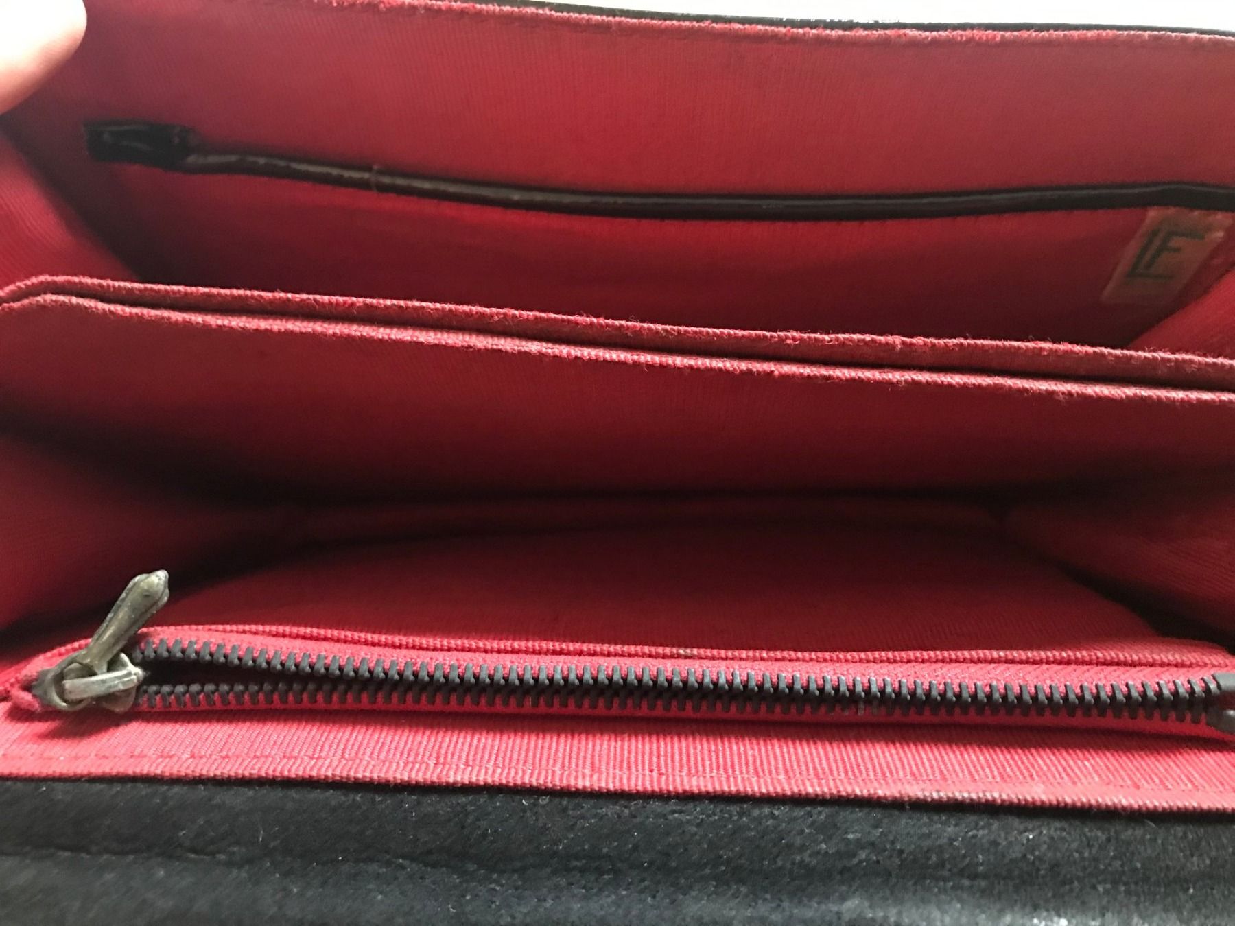 Borse da donna: Handtasche Vintage Lackleder Swiss Made – Usato da Wädenswil venduto da Aniares2 3