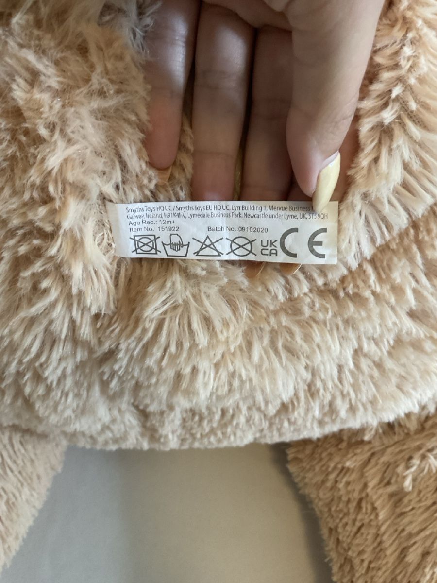 Giocattoli: Stofftier Teddybär gross beige – Usato da Zürich venduto da dedasiba 2