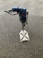 Bohrständer Wolfcraft mit Bohrmaschine