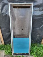 Flügeltüre für mit Stahlrahmen, 48.5x129x3