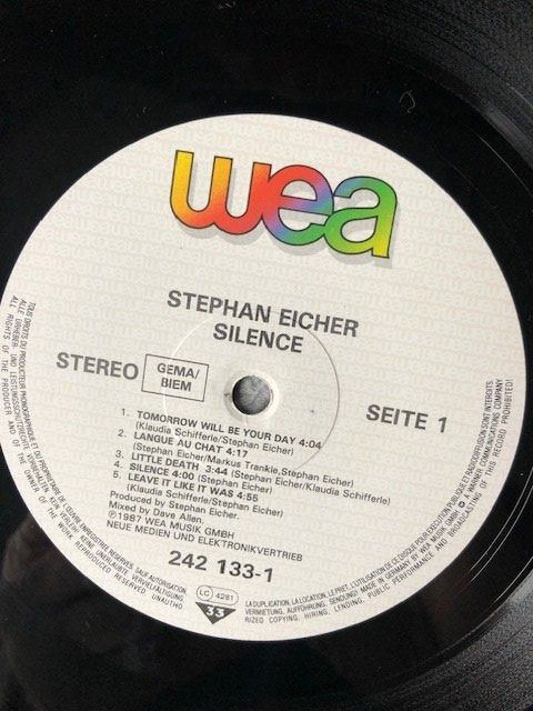 Schallplatten: Stephan Eicher – Gebraucht aus Aarwangen von Jukebox3 7