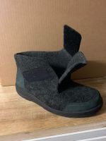 Ströber Bequemschuh Hausschuh Herren,  Anthrazit, Gr. 7 1/2