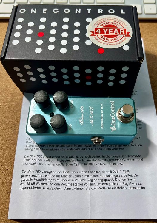 One Control Bass Preamp / AmpInABox Kaufen auf Ricardo