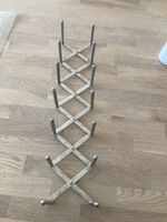 Ausziehbarer Kleiderhaken aus Edelstahl guter Zustand