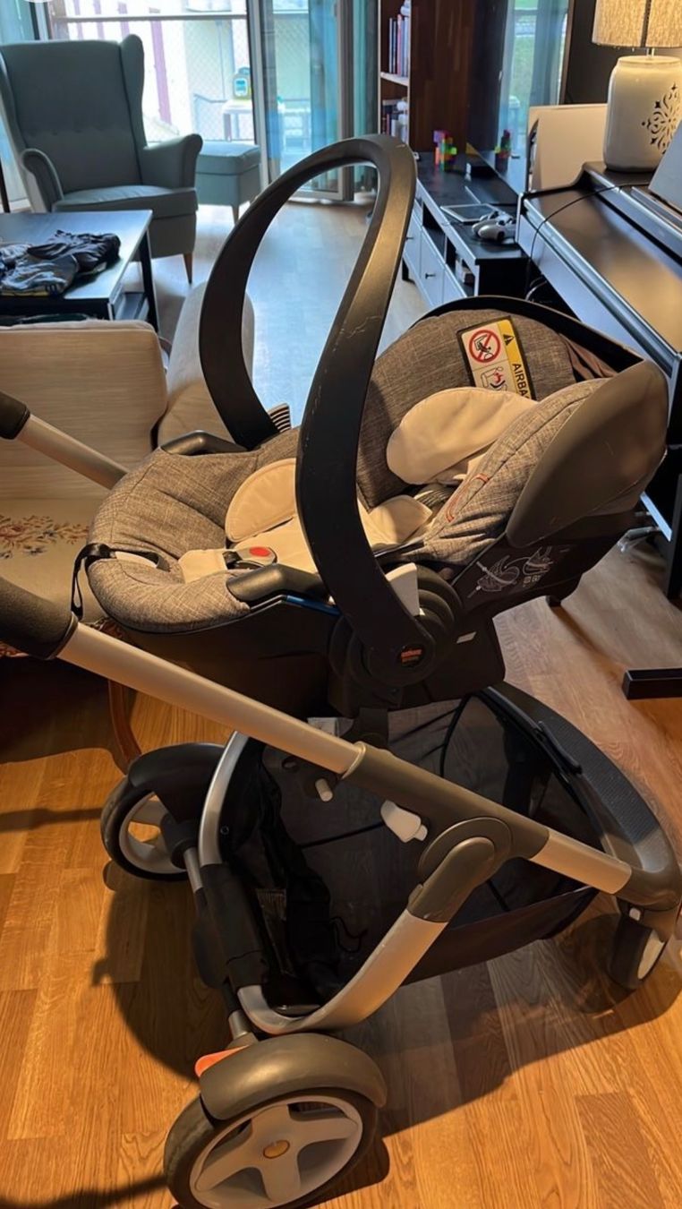 Stokke Carrozzine: Stokke Combi Kinderwagen Crusi – Usato da Luzern venduto da sunnymountain33 3