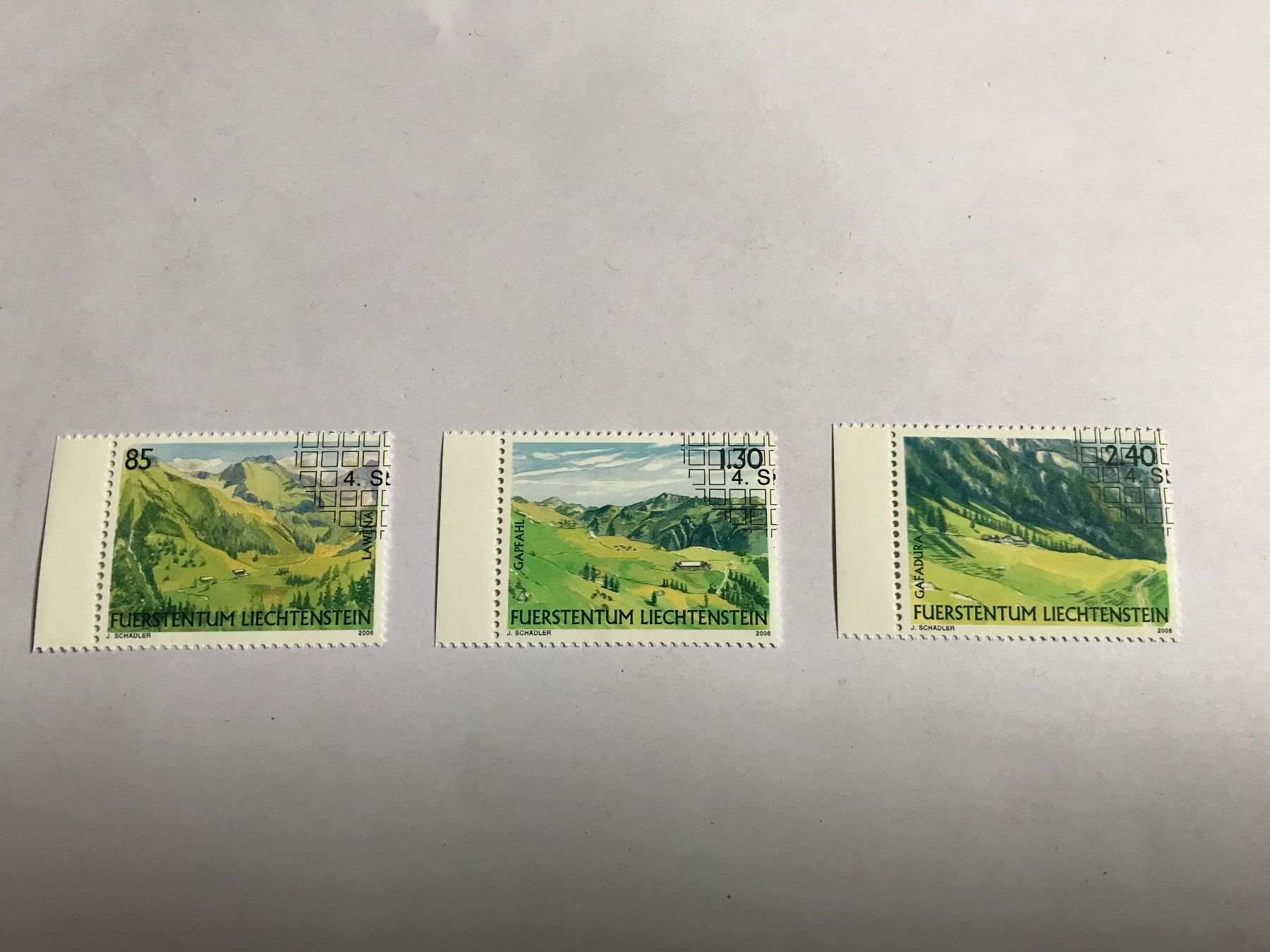 Alle Briefmarken: briefmarken FL 4.9. 2006, gestempelt – Gebraucht aus liestal von makai05