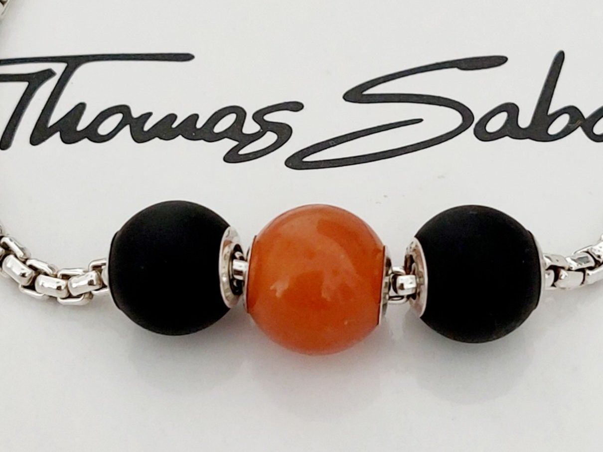 Thomas Sabo Ciondoli: Thomas Sabo Karma Bead mit Silber 925 – Nuovo (secondo la descrizione) da Madetswil venduto da triforuz 1