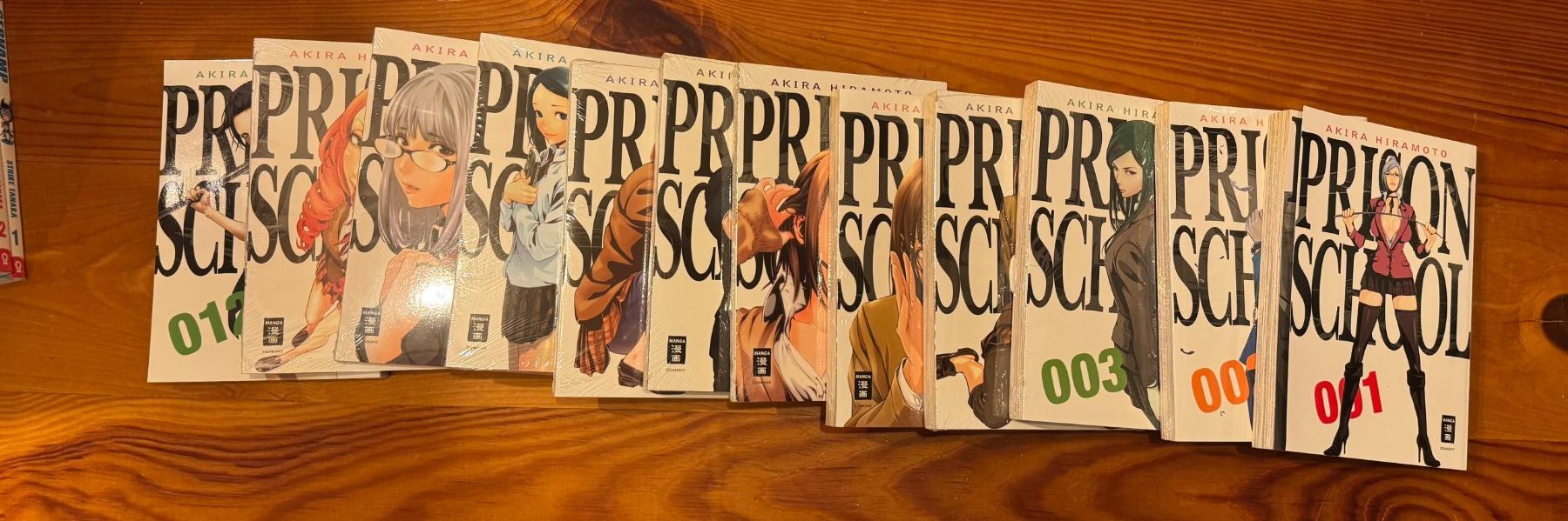 Fumetti: Manga Prison School 1-12 – Usato da Stetten venduto da LouieR. 1