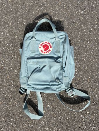 Fjällräven Kånken kleiner Rucksack Hellblau 