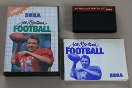 Joe Montana Football Seag Master System