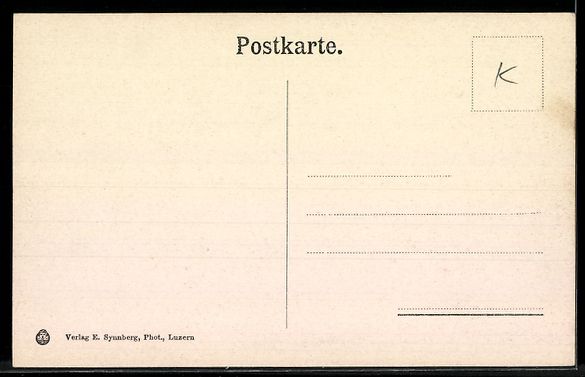 Cartoline postali: AK Hospenthal, Teilansicht mit Bergen – Usato da Berlin venduto da bartko-reher 1