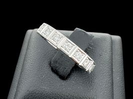 Alliance Diamanten 0.49c Ring 18k Weissgold Grösse 51 *S2256