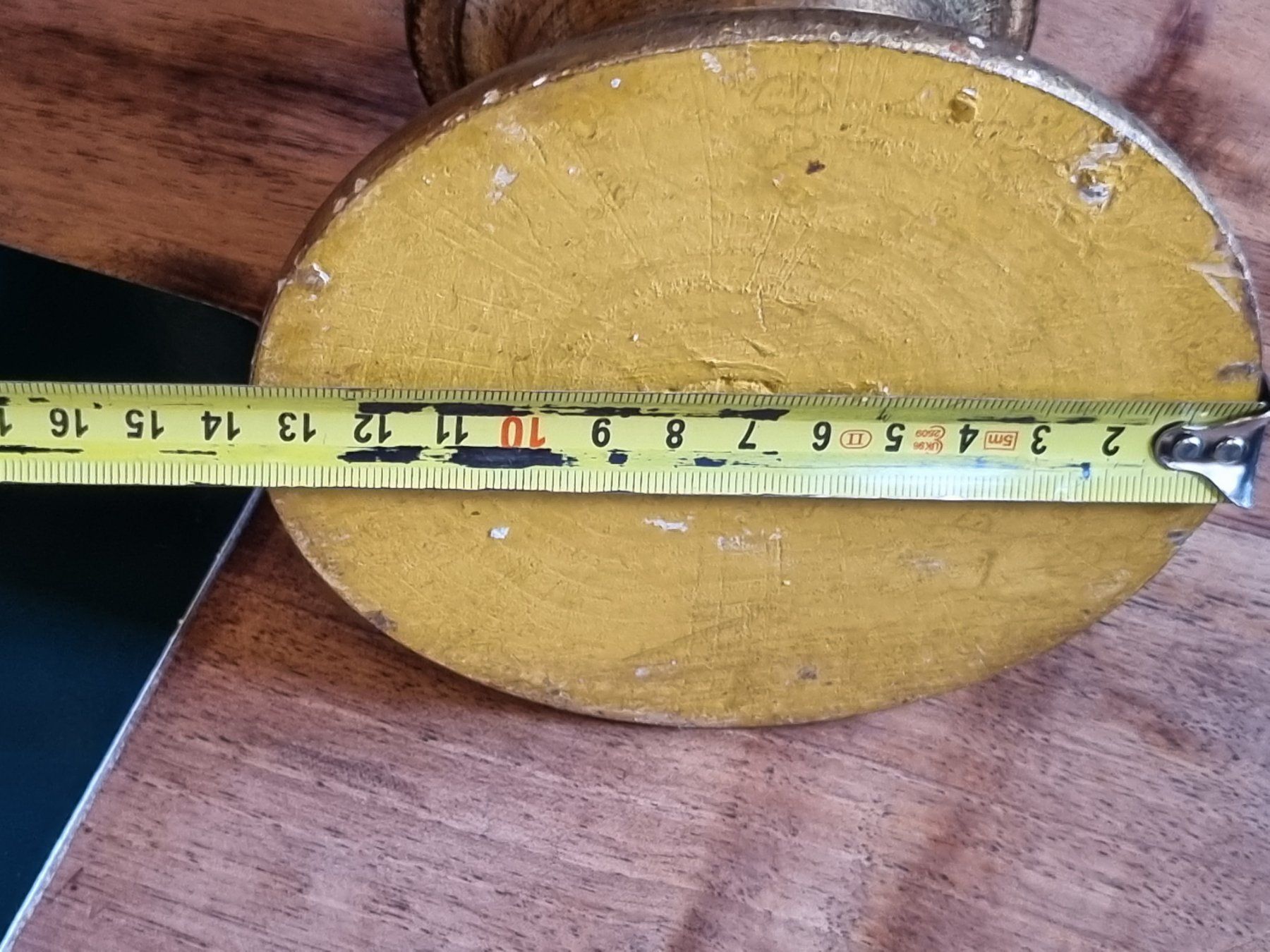 Portacandele: Antiker grosser Kerzenständer goldfarben – Usato da Scharnachtal venduto da devin03 3