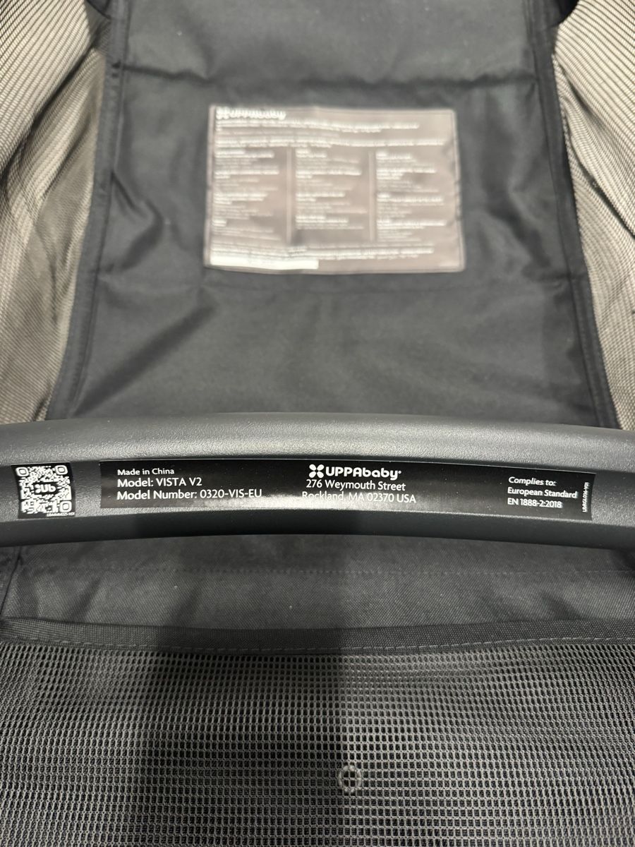 UPPAbaby Kinderwagen: UPPAbaby Vista2, schwarzer Rahmen – Neu (gemäss Beschreibung) aus Brunnen von and_q99q 1