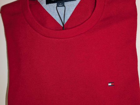 Herrenpullover Tommy Hilfiger, rot Gr. M