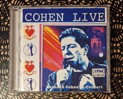 Leonard Cohen - Cohen Live, CAN Folk Rock CD Album 1994