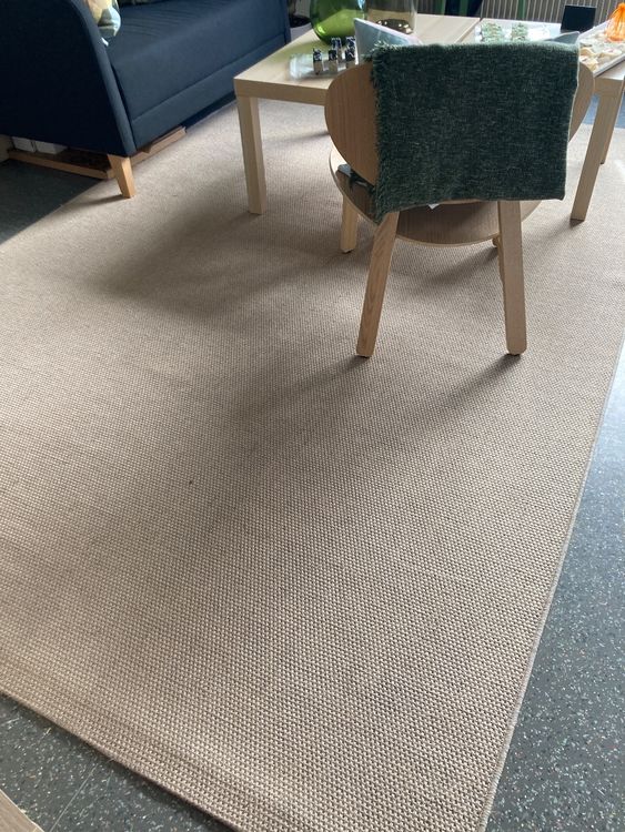 ProTuning VODSKOV Teppich 80x150cm - Natur/Hellgrau Jute Sisal