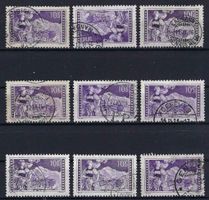 1914-1931 Jungfrau NR.131 gute Werte gest.