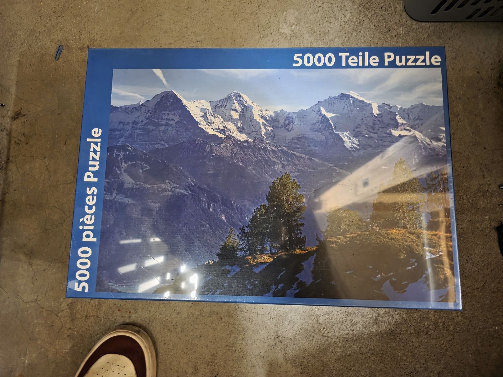 Puzzle: Puzzle 5000 Teile, Winterlandschaft neu – Nuovo e nell'imballaggio originale da Olten venduto da Prinzenstyle