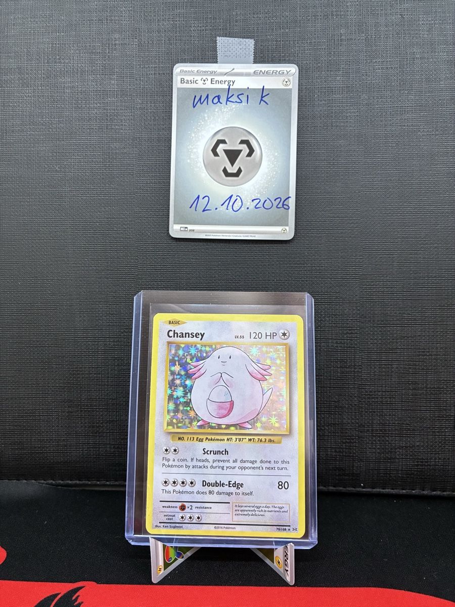 Pokémon Carte collezionabili: From 1.- Chansey #70 Pokemon Evolutions – Usato da Basel venduto da maksik