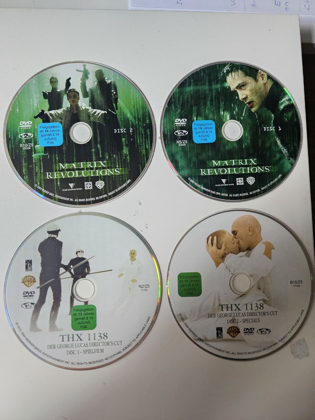 Tutti i DVDs: Matrix DVD Trilogie & THX 1338 DVD – Usato da Horgen venduto da Modena0 1