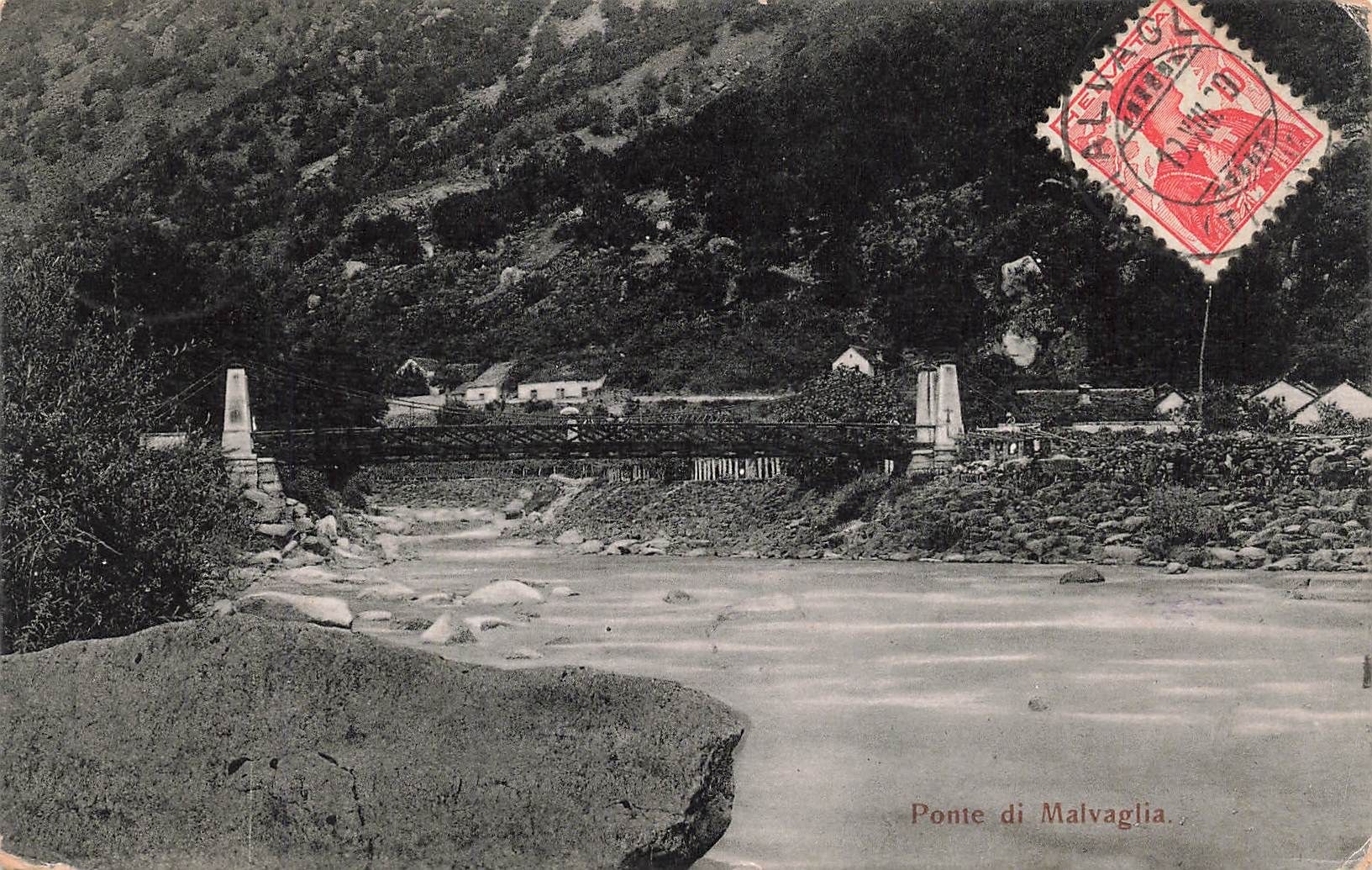 Cartoline postali: Malvaglia valle di blenio – Usato da Biasca venduto da Blenio71