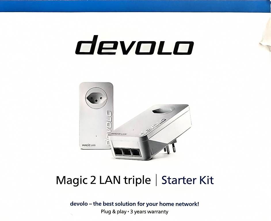 Lecteurs & Adaptateurs: Devolo Magic 2 Lan triple – Neuf avec emballage d'origine à Veyrier par petitange770