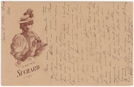 SUCHARD Postkarte - ungestempelt, wurde im Brief versandt