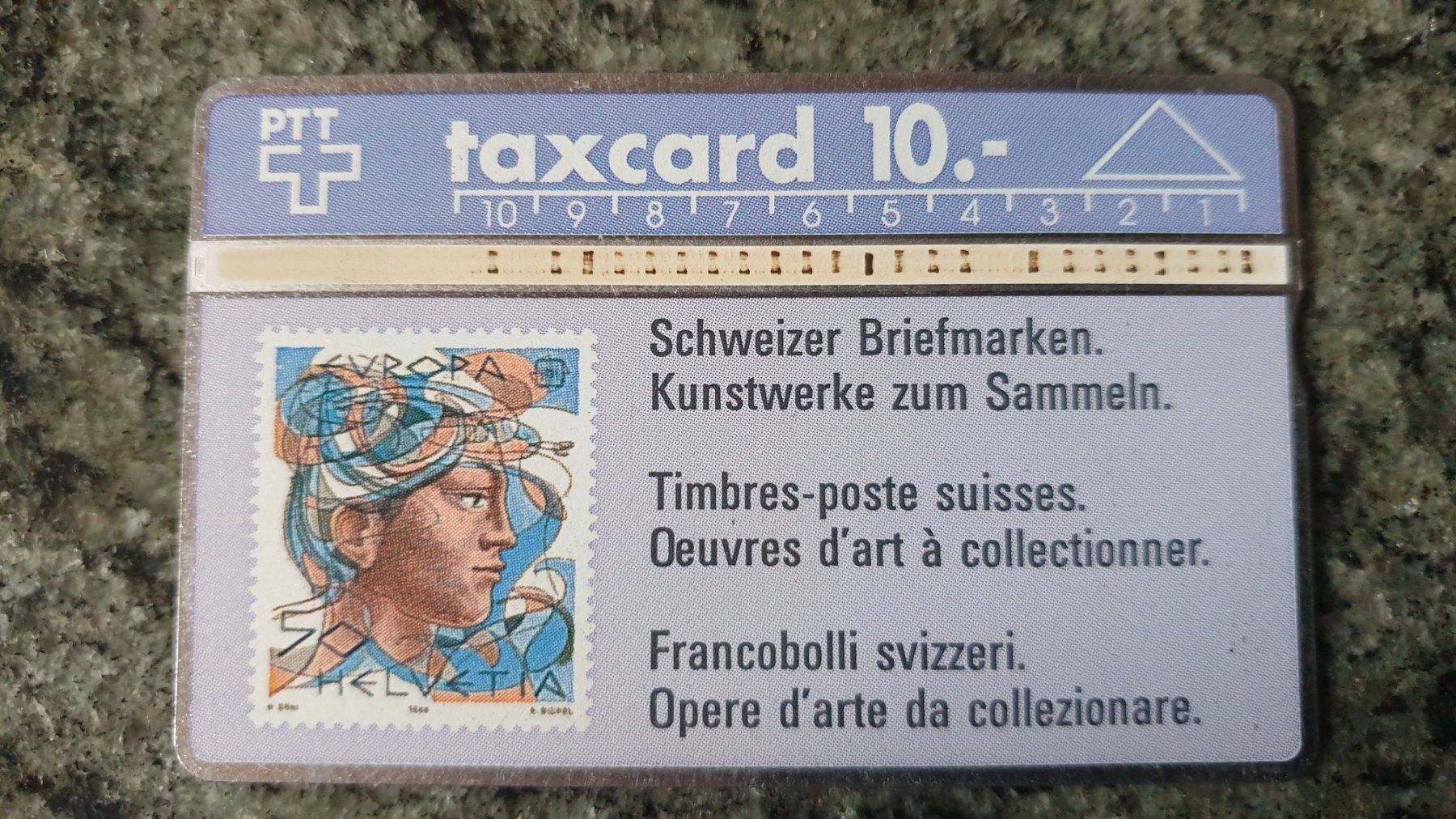 Telefon- & Taxkarten: SCHWEIZER BRIEFMARKEN TAXKARTEN – Gebraucht aus Wengi b. Büren von Ot1000 4