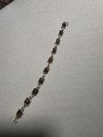 Armband Silber(925) mit Echtstein quadratisch 15 Gramm