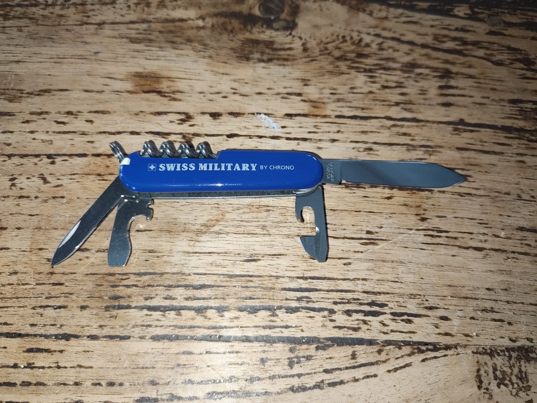 Victorinox Coltelli tascabile: Victorinox Spartan blau – Usato da Bäch SZ venduto da BirdyTheBird 1