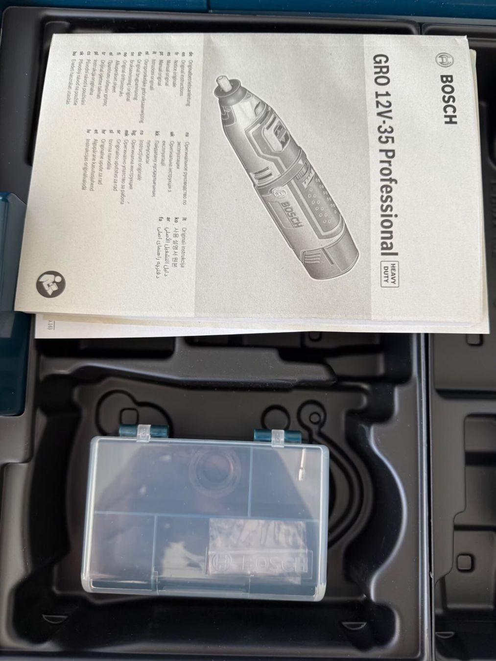 Bosch Alle Werkzeuge: Bosch Professional GRO 12V-35 – Neu (gemäss Beschreibung) aus Langnau b. Reiden von JSMA 1
