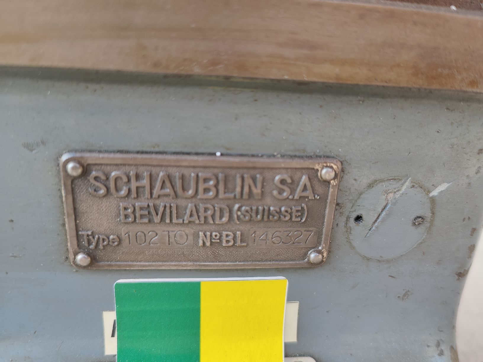 Schaublin Toutes les machines: Schaublin 102 – D'occasion à Gettnau par Bikeschmitte 2