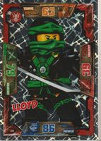 TCG NINJAGO TRADING CARD SERIE 1 # 030 LLOYD FOIL