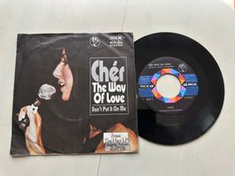 CHER tolle Kult Single Top The way of love 70's