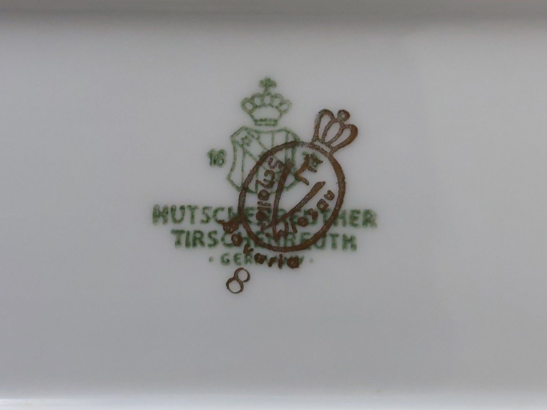 Hutschenreuther Piatti di portata: Hutschenreuther Cakeplatte 35x17cm – Usato da Schmitten venduto da Renistern68 1