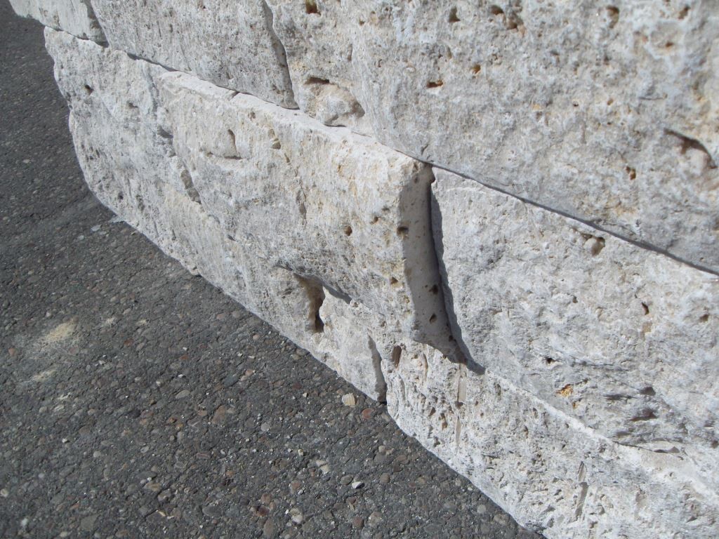 Pietre & tegole: MAUERSTEINE GESÄGT KLEINMAUERSTEINE TRAVERTIN HELL 15 cm – Nuovo (secondo la descrizione) da Thalwil venduto da Qualitaetdesign 7