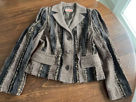 Gloraine- Elegante Jacke mit Spitze, Gr. 38 - NEU