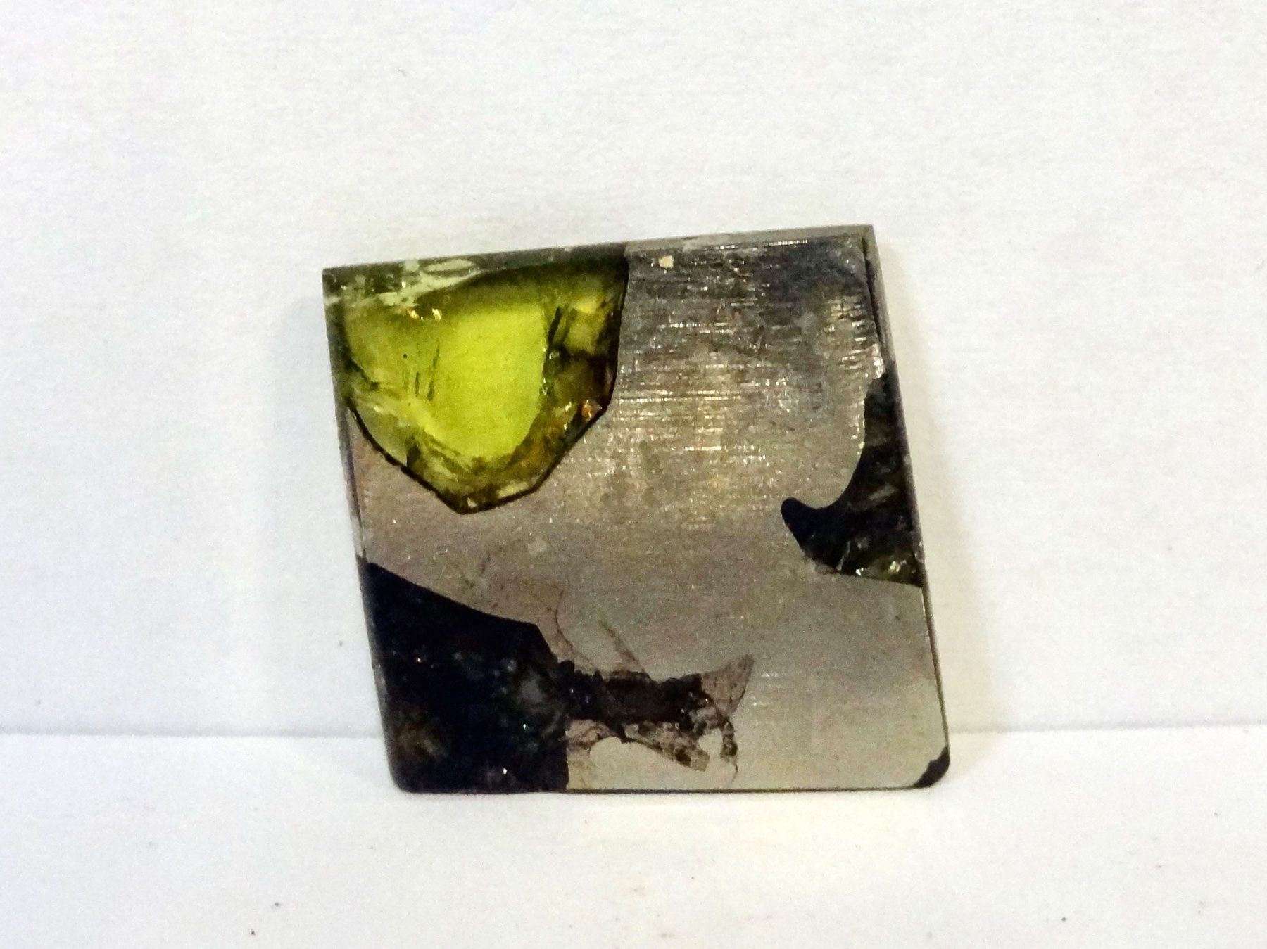 Minerali & Pietre curative: Meteorit PALLASIT Eisen-Stein-Meteorit ESQUEL ARGENTINIEN – Nuovo (secondo la descrizione) da Kerzers venduto da djstarsky73 5