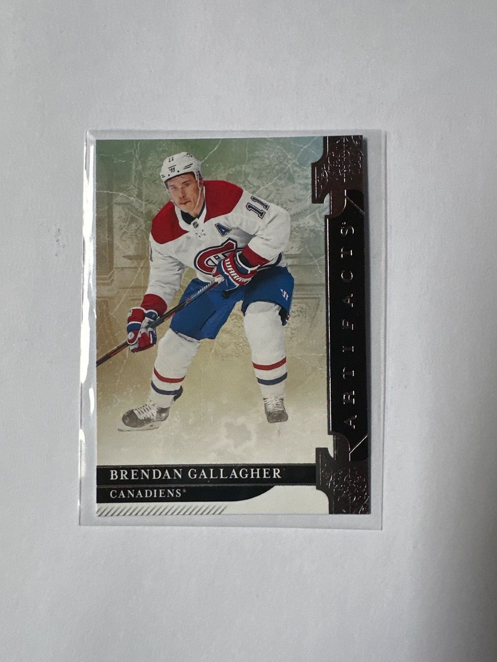 NHL Cartes à collectionner: Upper Deck Artifacts 2019-20 “Brendan Gallagher” Canadiens – Neuf (Voir description) à St. Stephan par MinoPP