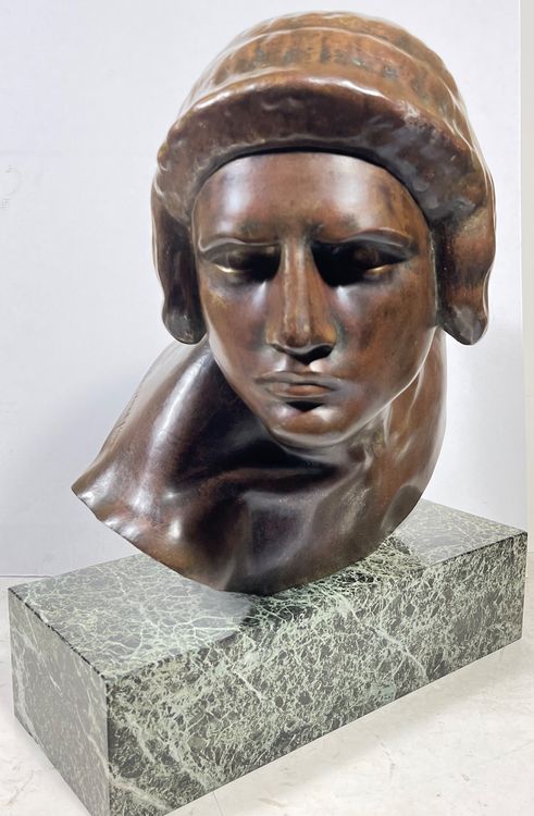 constant-ambroise-roux-1865-1929-la-col-re-d-achille-bronze-gebraucht