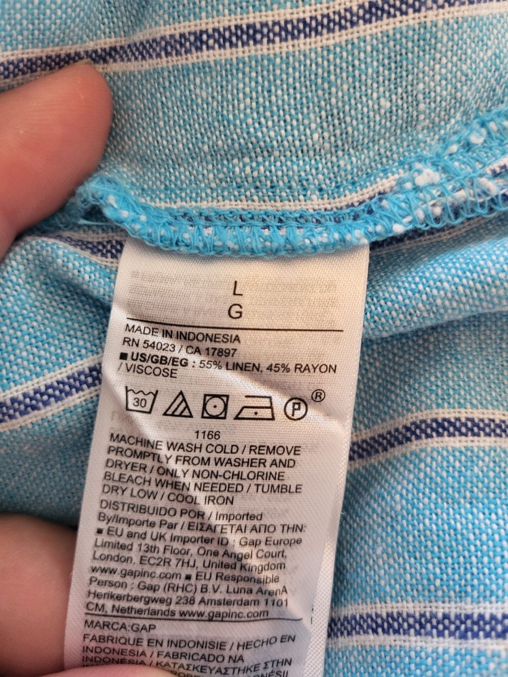 Gap Lots de vêtements: GAP set Shirt+Short Gr.L Leinen/Viscose – Neuf (Voir description) à Binningen par Baseldani 5