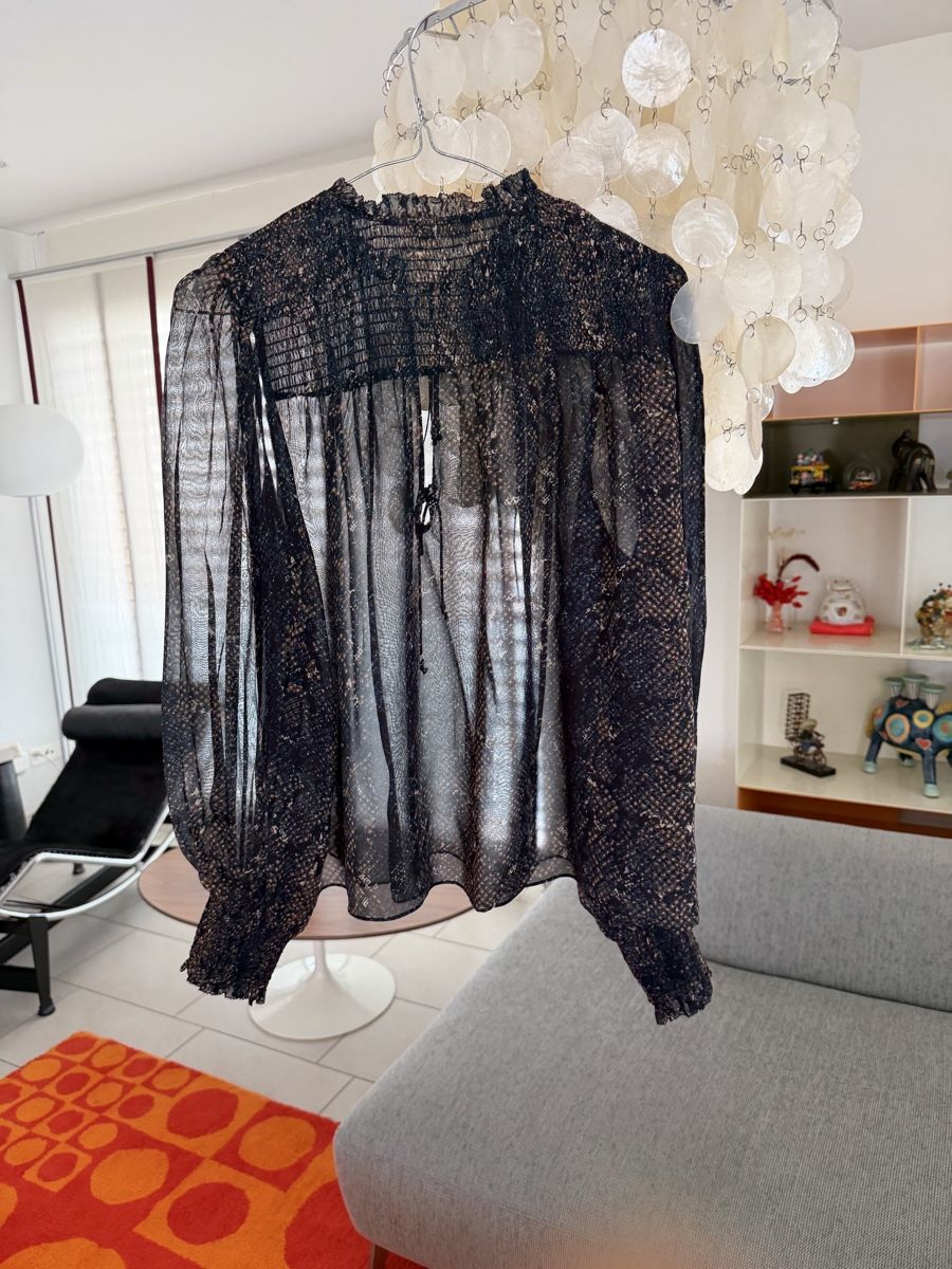 Ulla Johnson Camicette: Ulla Johnson snake print blouse size 6 chic & stylish 52 – Nuovo (secondo la descrizione) da Zürich venduto da Milo2021 3