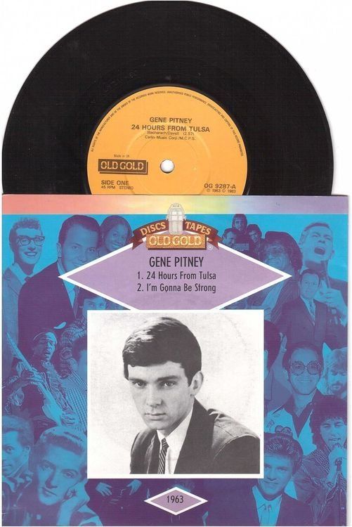 Dischi in vinile: Gene Pitney  --  24 Hours from Tulsa  Single7 – Usato da Rheinau venduto da thespecials