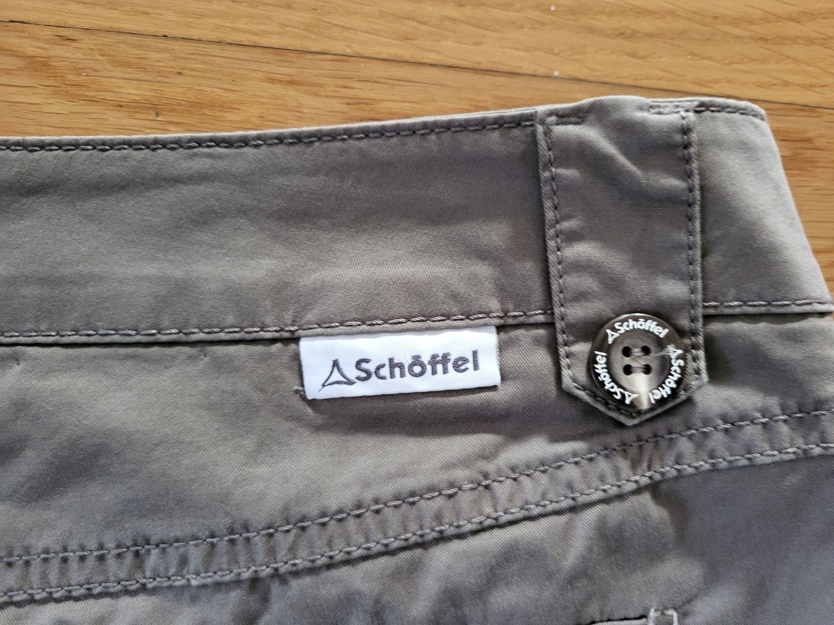 Schoeffel Pantaloni: Schöffel Hose Gr. 42, hellbraun, NEU! – Nuovo (secondo la descrizione) da Neunkirch venduto da Lilalotte 8