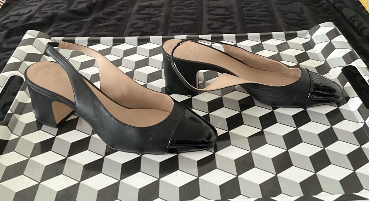 Scarpe da donna: Schwarze Scarosso Slingpumps, Gr. 36, – Nuovo (secondo la descrizione) da Zürich venduto da thovala 5